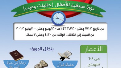 “صيفا رابحا” برامج ينظمها القسم النسائي في إجازة صيف 1433هـ