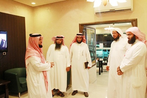 استقبال وفد المكتب التعاوني للدعوة والإرشاد في محافظة بدر